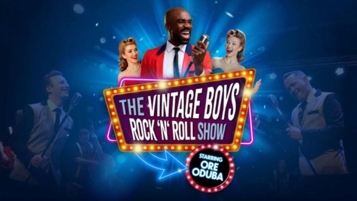 Ore Oduba stars in The Vintage Boys Rock ’n’ Roll Show