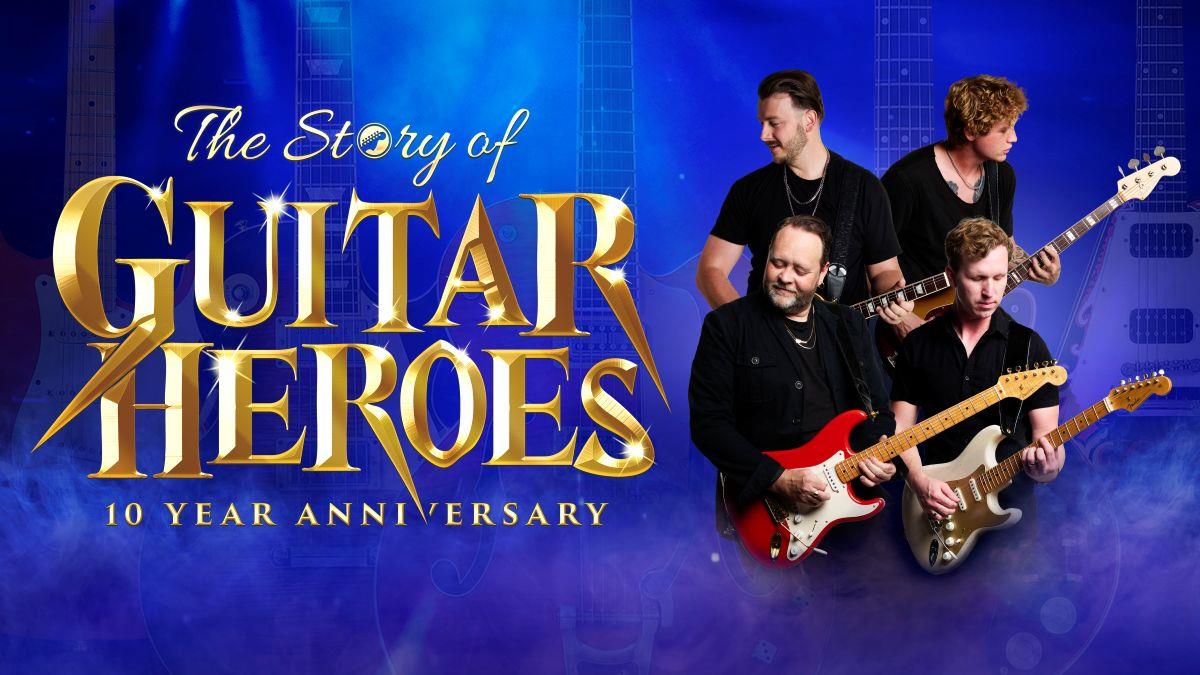 The Story of Guitar Heroes at Gordon Craig Theatre, Stevenage
