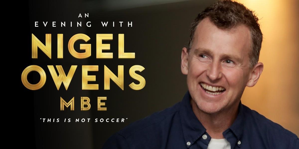 An Evening with Nigel Owens MBE at The Alban Arena, St Albans