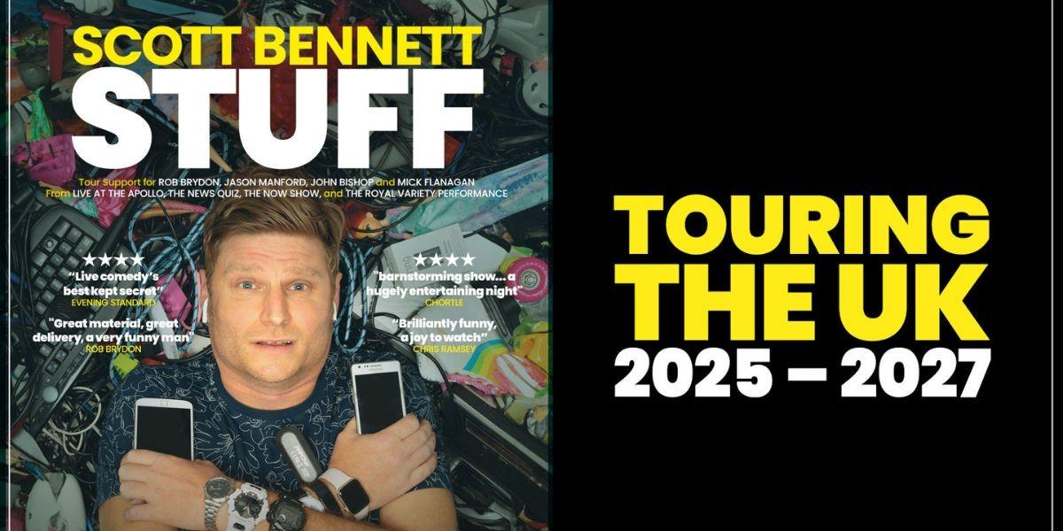 Scott Bennett: Stuff at The Alban Arena, St Albans