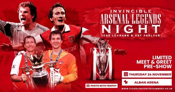 Arsenal Invincibles Night: Jens Lehmann & Ray Parlour